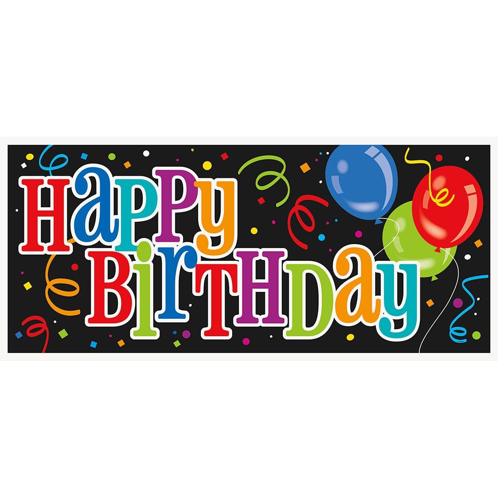 Birthday Giant Wall Banner