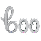 Foil Balloon BOO Script Letters Kit