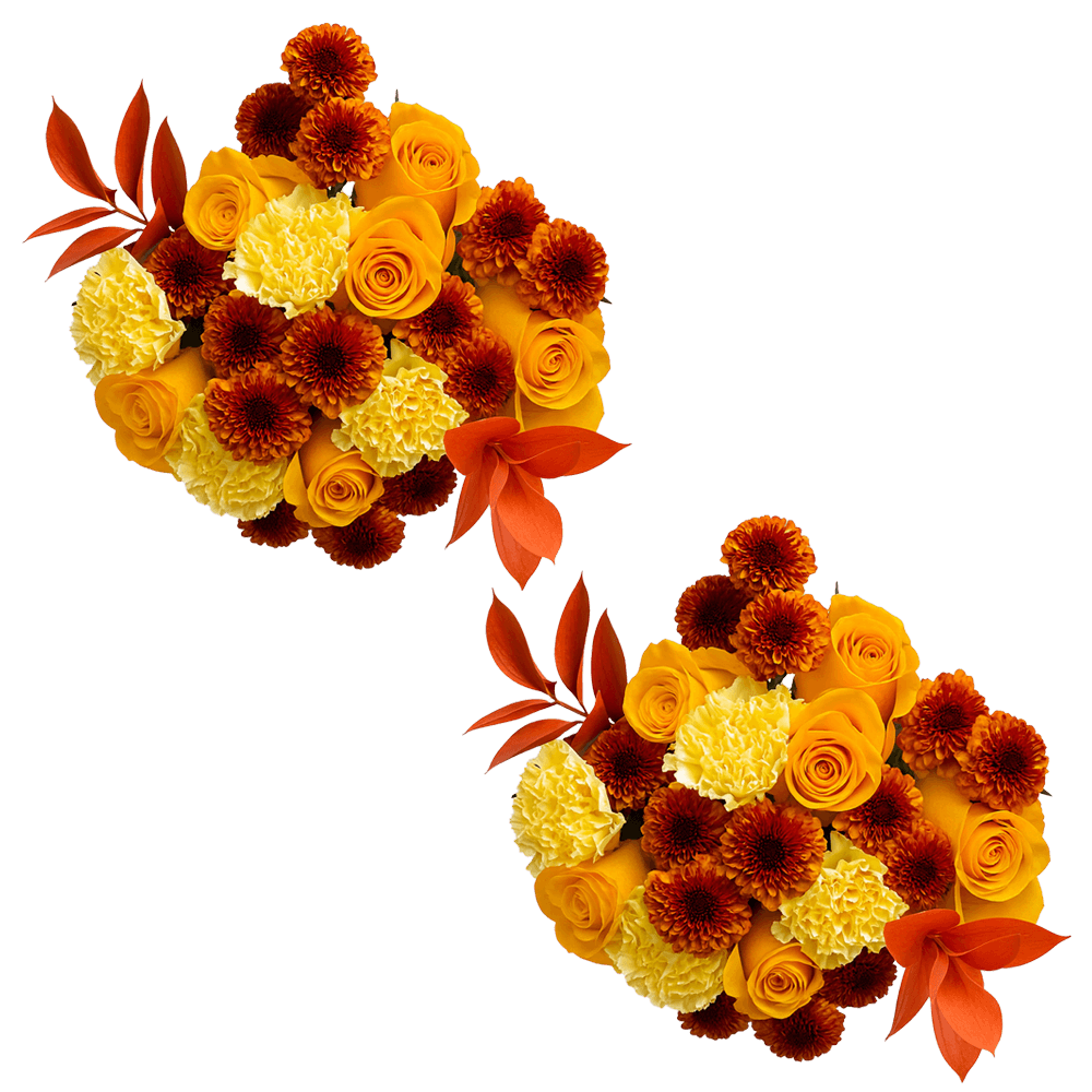 Fall Beauty Fresh Flower Bouquet Seasonal Floral Arrangement Pack