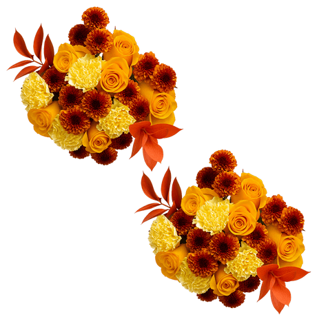 Fall Beauty Fresh Flower Bouquet Seasonal Floral Arrangement Pack