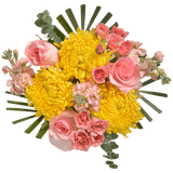 Full Blossomed Easter Flower Bouquet Fresh Mixed Arrangement