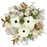 Christmas Flower Bouquets 2 Pack Fresh Holiday Arrangements 40 Stems Festive Seasonal Décor
