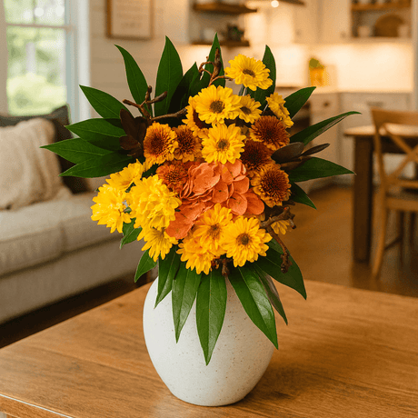 Thanksgiving Fresh Flower Bouquet Festive Floral Arrangement Pack