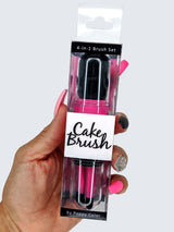 Poppy Paint 4-in-1 Cake Brush Compact Luster Brush Set