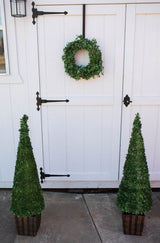 3.5' Faux Boxwood Trees - Set of 2