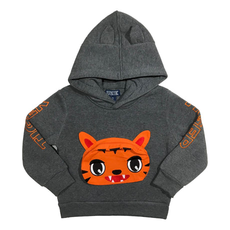 Tiger Boy's Hoodie - Boy's Hoodie, Navy, Gray, Red, Color/Size (1 Piece)