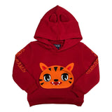 Tiger Boy's Hoodie - Boy's Hoodie, Navy, Gray, Red, Color/Size (1 Piece)
