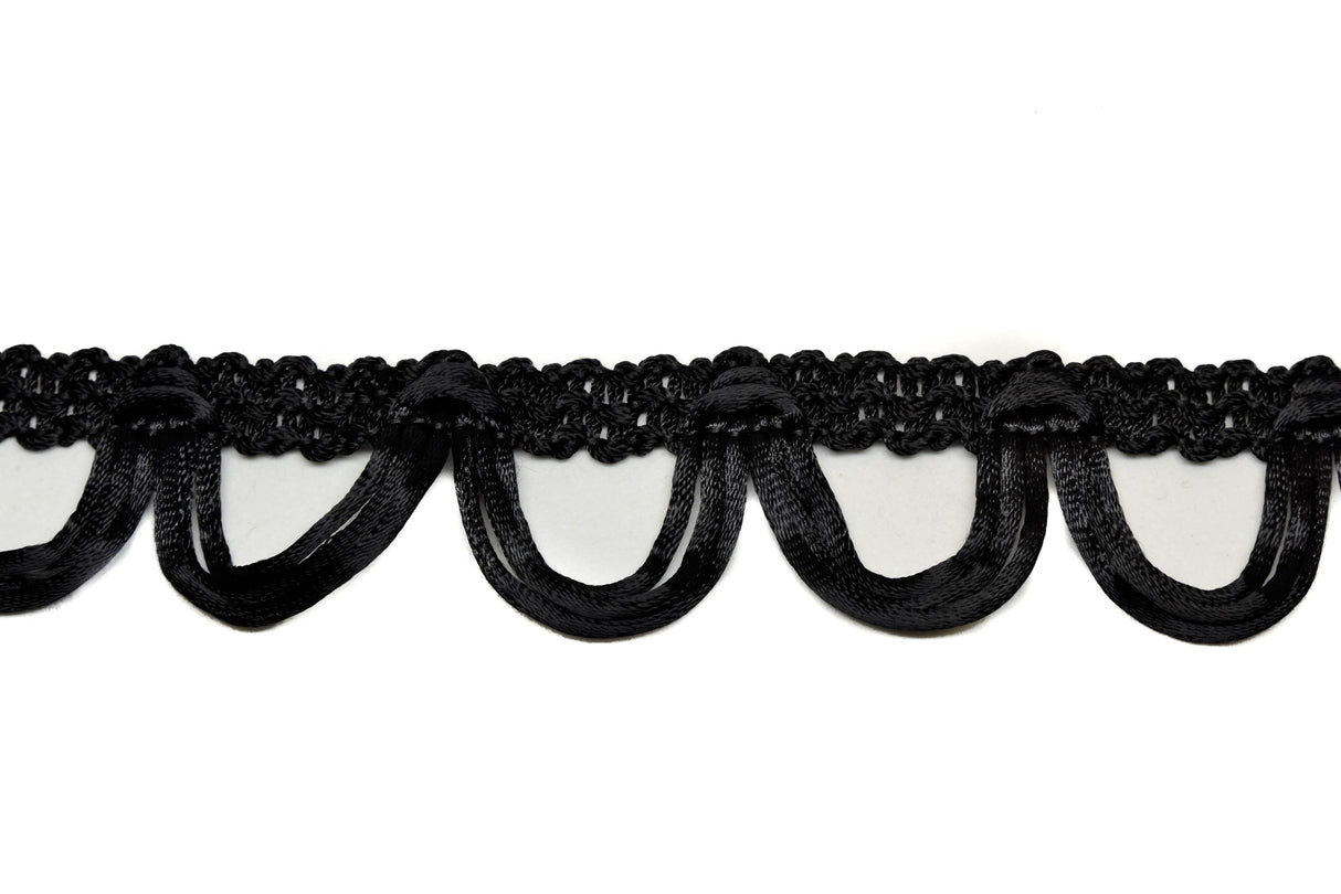 Braided Gimp Trim 1 1/4 Inch Looped