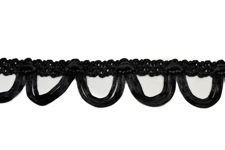 Braided Gimp Trim 1 1/4 Inch Looped