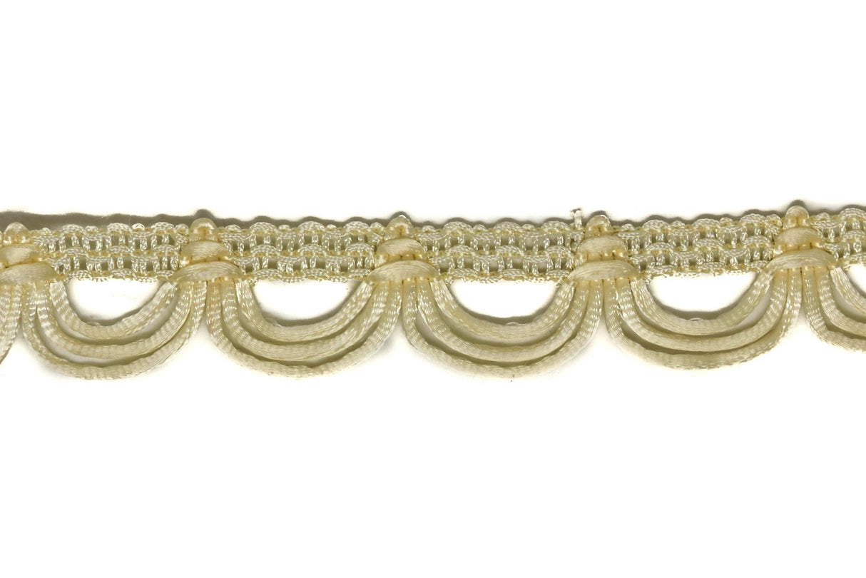 Braided Gimp Trim 1 1/4 Inch Looped