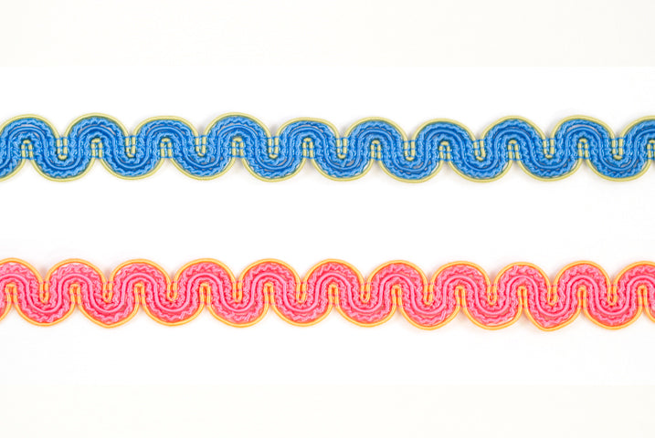 Gimp Trim Wavy Braided 1/2"