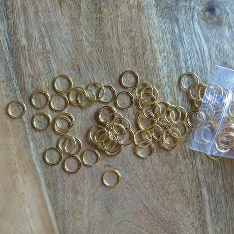 1/2 Inch Gold Bra Rings