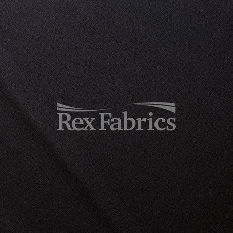 Breaker Poly Spandex Fabric - Black/White/Navy/Charcoal, Solid Woven, 56/57" Width (1 Yard)