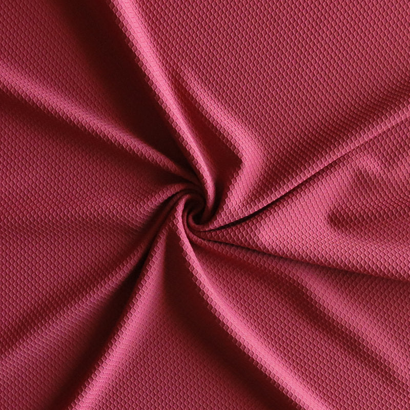 Athletic Dri-Fit Hexagon Jacquard Jersey Knit Fabric