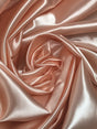 Blush Bridal Satin Fabric - Blush, 58"-60" Width (1 Yard)