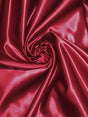 Burgundy Bridal Satin Fabric - Burgundy, 58"-60" Width (1 Yard)