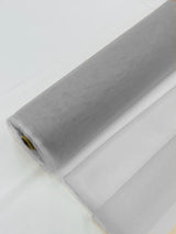 Bridal Illusion Mesh Tulle Fabric - Sheer Mesh, 58" Width, Sold By The Yard (1 Yard)