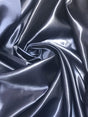 Navy Bridal Satin Polyester Fabric - Navy, 58"-60" Width (1 Yard)