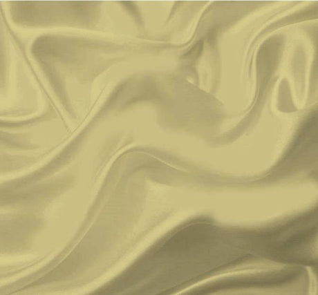 Bridal Satin Banana 100 Percent Polyester Fabric - Banana, Satin, 58/60" Width