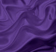 Bridal Satin 100 Percent Polyester Fabric - Purple Gem, 58/60" Width