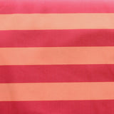 Nylon Lycra Swim Knit Pink and Peach 1" Stripe