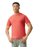 Comfort Colors 1717 Adult Tee Cotton Fabric - Bright Salmon, Semi-Fitted, 4.5 Oz/yd² (1 Piece)