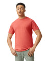 Comfort Colors 1717 Adult Tee Cotton Fabric - Bright Salmon, Semi-Fitted, 4.5 Oz/yd² (1 Piece)