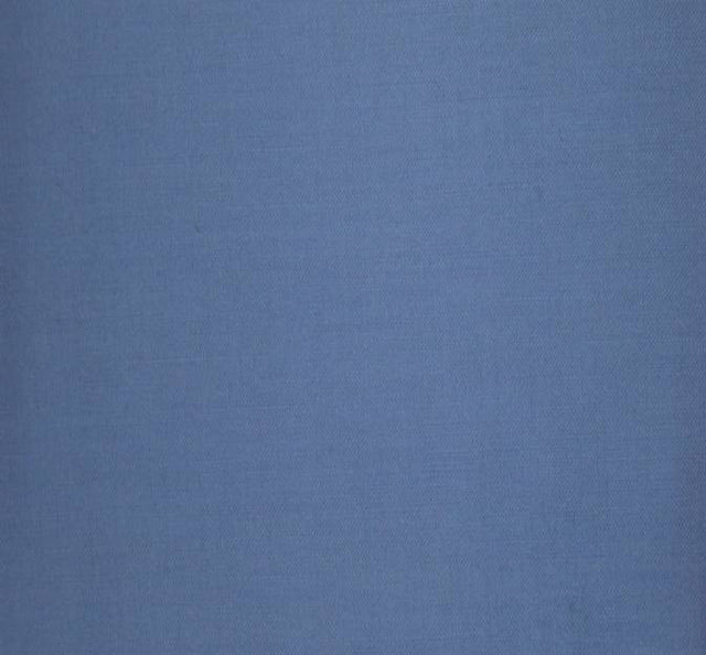 Broadcloth Poly/Cotton Blend Fabric - Solid Blue, 58/60" Width (1 Yard)