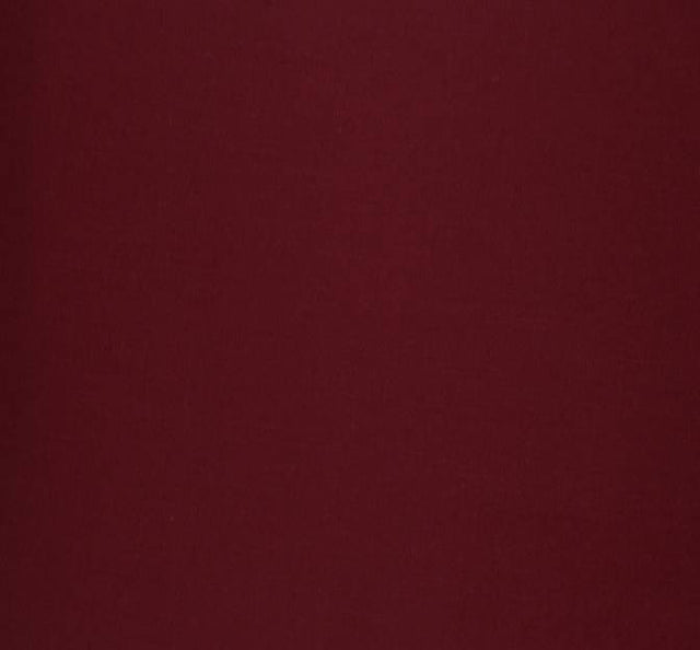 Broadcloth Poly/Cotton Blend Fabric - Burgundy Solid, 58/60" Width