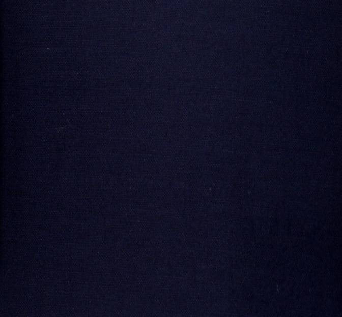 Broadcloth Poly/Cotton Blend Fabric - Navy Solid, 58/60" Width