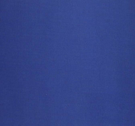 Broadcloth Solid Royal Poly/Cotton Fabric - Royal, Solid, 58/60" Width