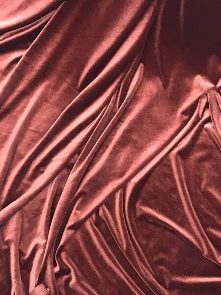 1 Yard Stretch Velvet Fabric Soft 4 Way Stretch for Apparel and Home Decor 60 Inch Width