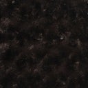 1 yarda de tela Minky Rosebud marrón, ancho 58/60", con relieve de espiral de rosas