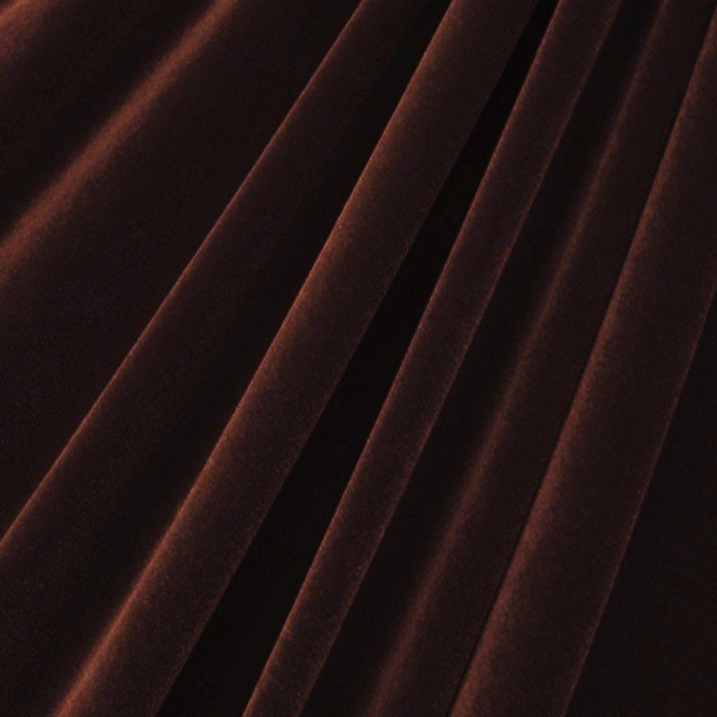 1 Yard Solid Stretch Velvet Fabric Silky Soft 4 Way Stretch for Apparel 58/60 Inch Width