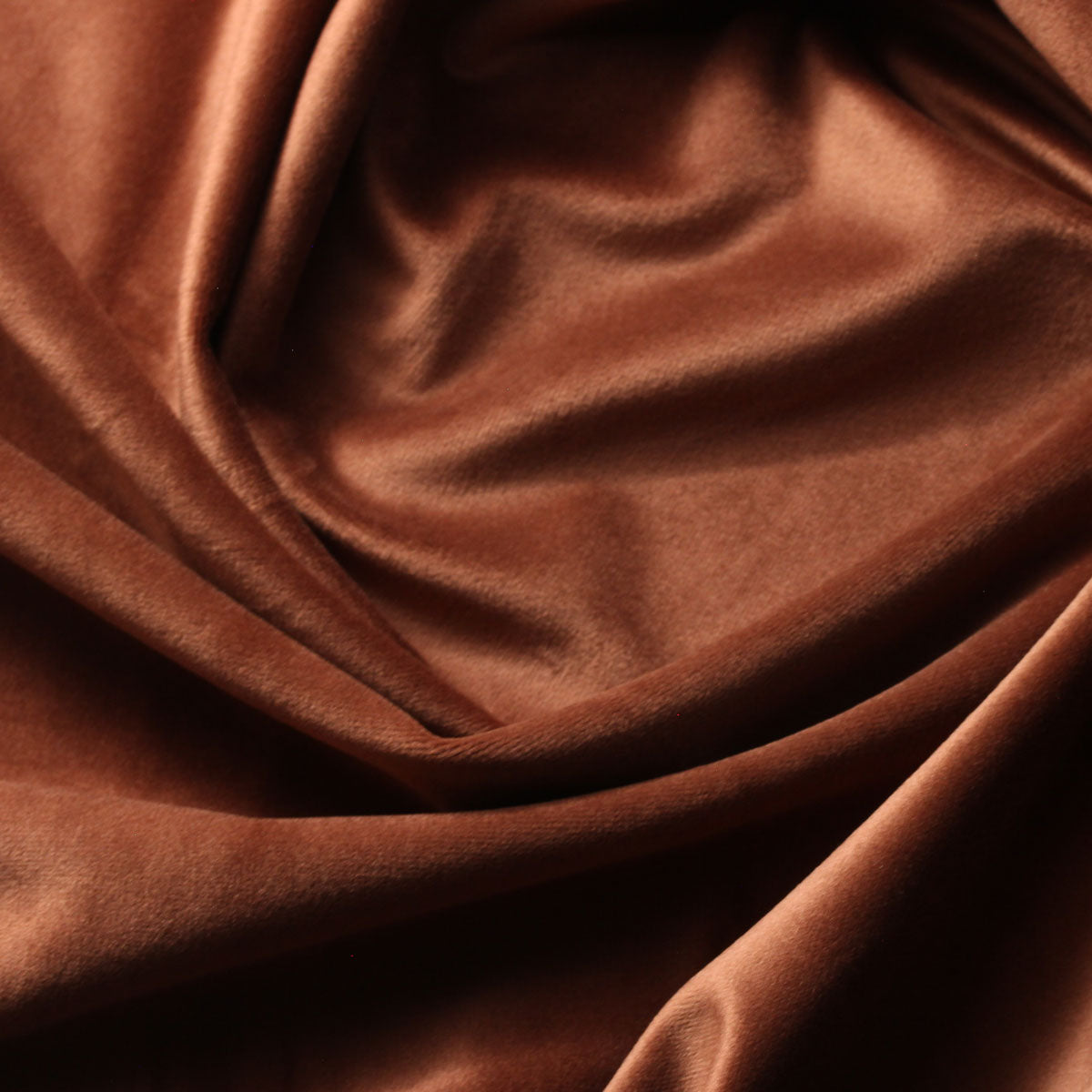 Camden Velvet Polyester Fabric - Solid Color, 60" Width (1 Yard)