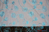 Donatello Organza Embroidery Fabric - Embroidered Floral Sheer, 54" Width, Multiple Colors (1 Yard)