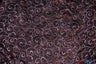 Swirl Organza Polyester Fabric - Embroidered Swirl Sheer, 52/54" Width, Multiple Colors (1 Yard)