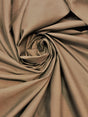 Brown Poly Cotton Fabric - Brown, 59/60" Width (1 Yard)