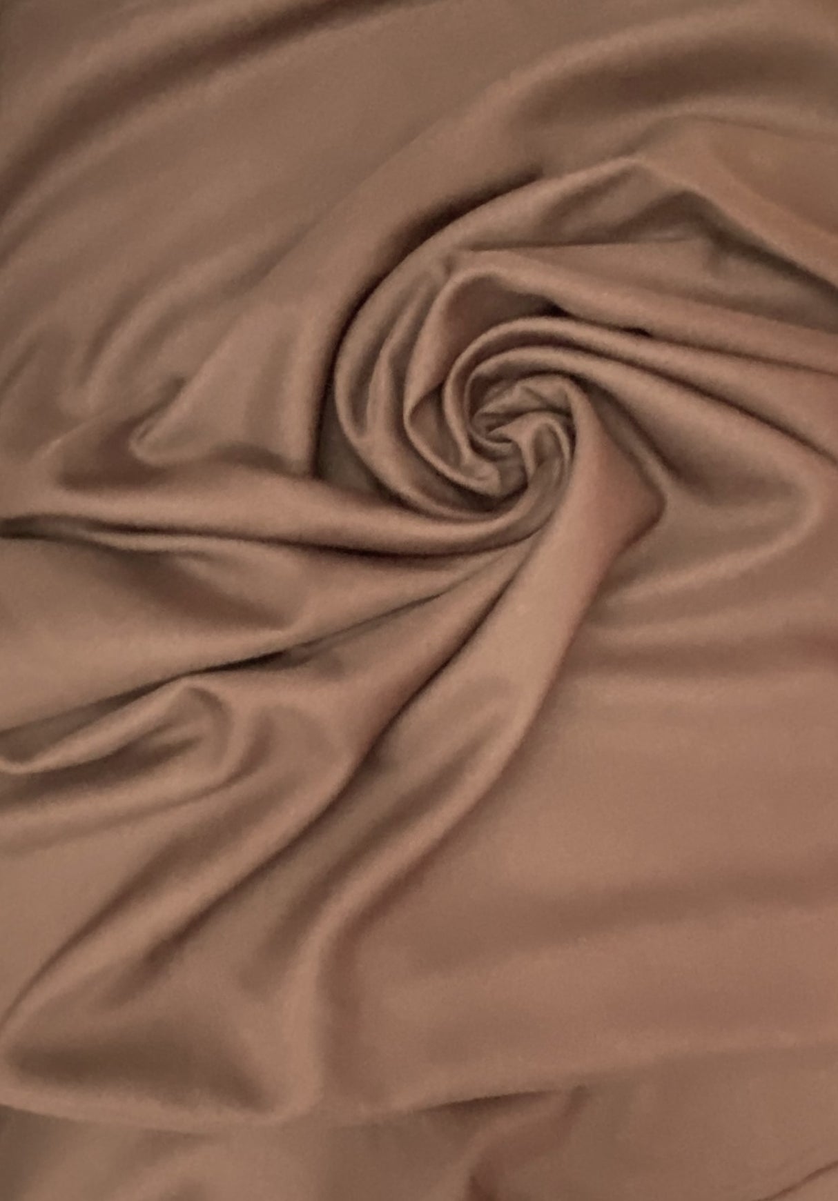 Gabardine Polyester Fabric - Brown, Textured, 59/60" Width (1 Yard)