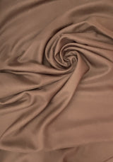 Gabardine Polyester Fabric - Brown, Textured, 59/60" Width (1 Yard)