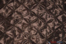 Pinwheel Button Taffeta Polyester Fabric - Pinwheel Button Texture, 48" Wide, Multiple Colors (1 Yard)