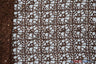 Open Weave Chain Chemical Lace Polyester Fabric - Sheer Metallic Open Work, Sequins Embellished, 50" Width, 10 Colors (1 Yard)