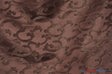 Vineyard Scarlet Jacquard Polyester Fabric - Vineyard Pattern, 58/60" Width, Multiple Colors (1 Yard)