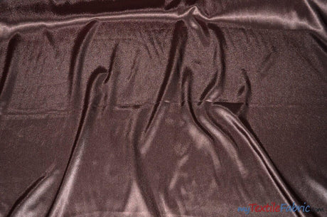 Crepe Back Satin Korea Quality Polyester Fabric - Textured Crepe Satin, 58/60" Width, Yards & Bolts