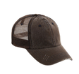 Jean Cap Cotton Polyester Fabric - Brown, Casual, Adjustable (1 Piece)