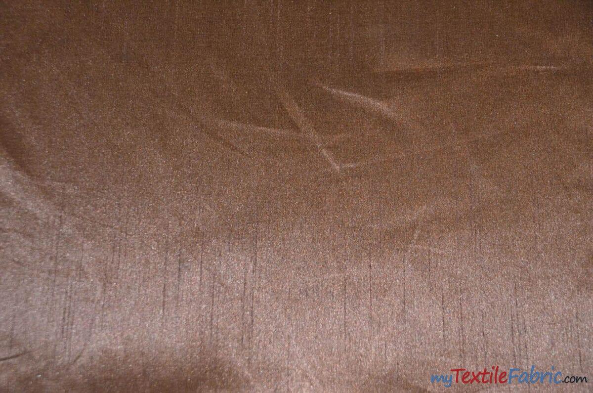 IFR Extra Wide Dupioni Silk 100 Percent Polyester Faux Dupioni Fabric - Multiple Colors, 120" Wide (1 Yard)