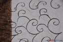 Ferial Organza Embroidery Polyester Fabric - Embroidered Floral Sheer With Sequins, 52/54" Width, Multiple Colors (1 Yard)