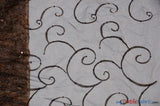 Ferial Organza Embroidery Polyester Fabric - Embroidered Floral Sheer With Sequins, 52/54" Width, Multiple Colors (1 Yard)