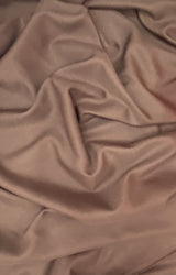 Gabardine Polyester Fabric - Brown, Textured, 59/60" Width (1 Yard)
