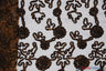 Luxury Organza Embroidery Polyester Fabric - Sheer Ribbon Embroidery, 54" Width, Multiple Colors (1 Yard)
